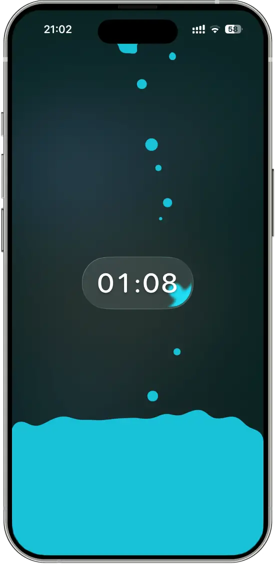 Meltime App on iPhone